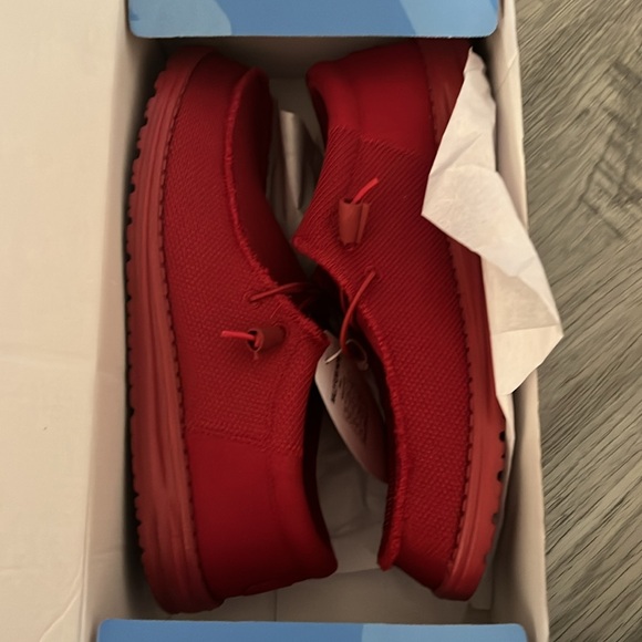 HEY DUDE WALLY FUNK MONO RED size 10 - Picture 8 of 9